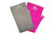 Fitnesshandtuch grau & pink 2er-Set