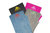 Fitnesshandtuch schwarz & blau & grau & pink 4er-Set