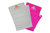 Fitnesshandtuch pink & weiß 2er-Set