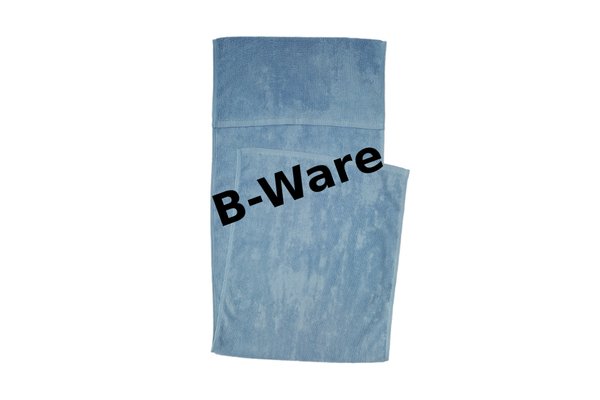 Fitnesshandtuch blau (B-Ware)